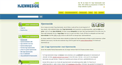 Desktop Screenshot of hjemmeside.org